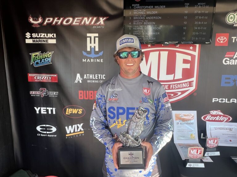 Macon’s Wilder Wins by Two Ounces at Phoenix Bass Fishing League Regional on Lake Seminole