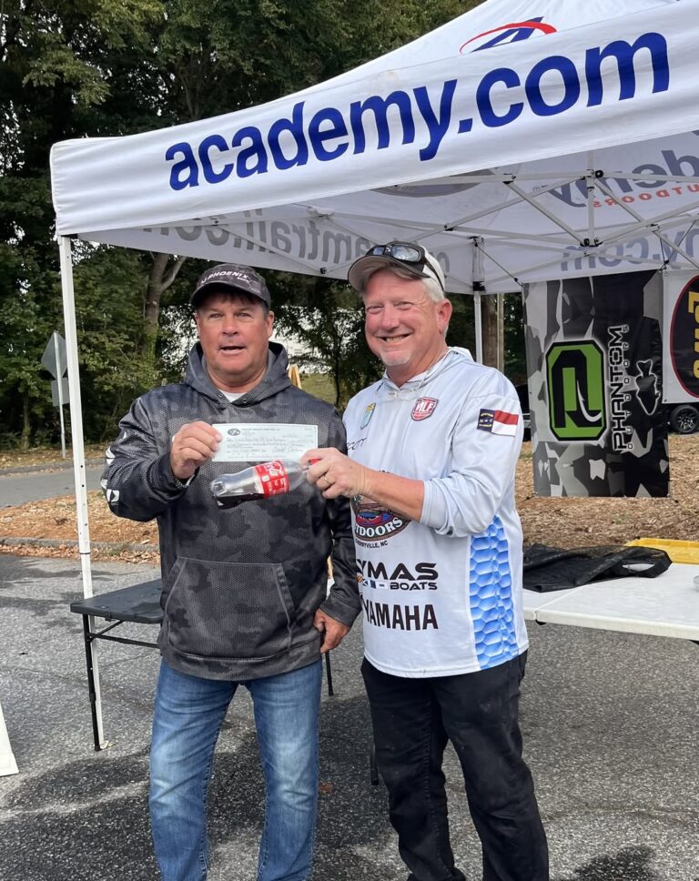 Steve Addington & Scott Beattie win CATT Lake Norman with 5 bass weighing 12.90 lbs!