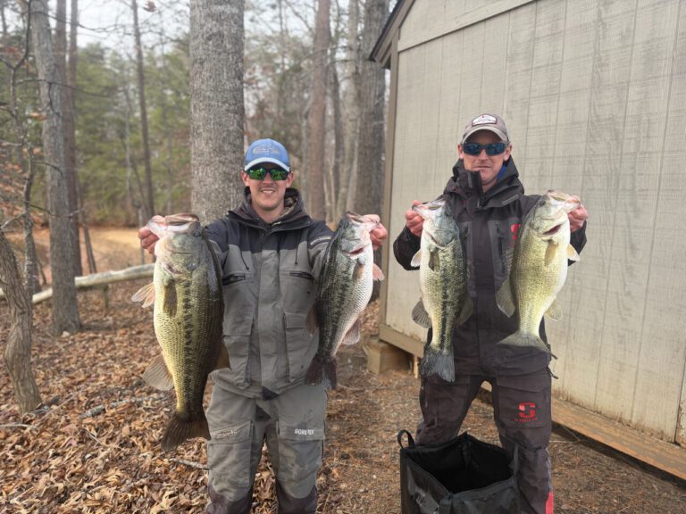 Chad & Elliot Pilson Win Bass Cast Tournament on Smith Mountain Lake with 22.84 lbs