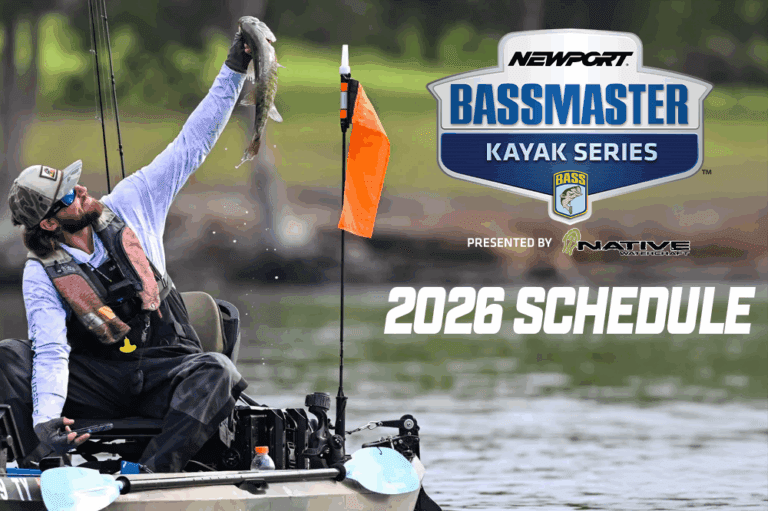 2026 Bassmaster Kayak Series schedule announced