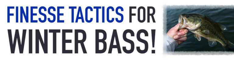 Finesse Tactics for Winter Bass!