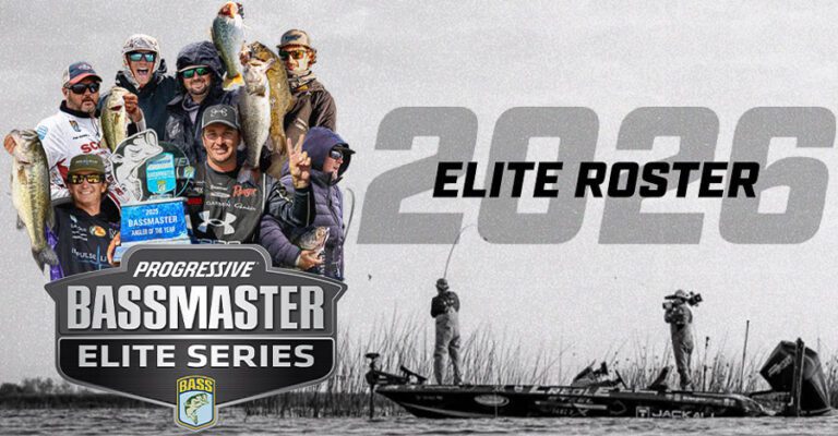 101 anglers set to compete on 2026 Progressive Bassmaster Elite Series