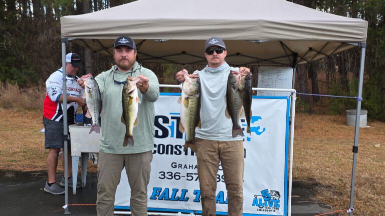 Jonathan Rhew & Justin Rhew Win 5 Alive / STATE CONSTRUCTION Fall Trail Tournament #5